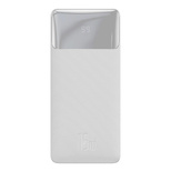 Baseus Bipow fast charging power bank 20000mAh 15W white (Overseas Edition) + USB-A - Micro USB cable 0.25m white (PPBD050102)