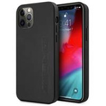 AMG Lederhülle mit Heißprägung für iPhone 12 Pro Max – Schwarz