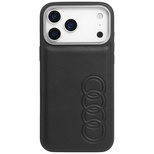 Etui Audi TT Synthetic Leather MagSafe do iPhone 17 Pro - czarne