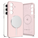 Tech-Protect Liquid Silicone MagSafe Case für Samsung Galaxy S25 - Pink