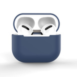 Hülle für AirPods 2 / AirPods 1 Silikon-Softcover für Kopfhörer blau (Hülle C)