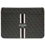 Pokrowiec Guess 4G Printed Stripes na laptopa 14" - czarny