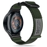 Tech-Protect Scout Strap for Samsung Galaxy Watch 4 / 5 / 5 Pro / 6 / 7 / FE - Dark Green