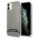 AMG Electroplate Black&amp;White Hülle für iPhone 11 / XR 6.1&quot; - Transparent