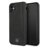 Mercedes MEHCN61CDOBK iPhone 11 6,1" / Xr czarny/black hardcase Leather Perforated Area