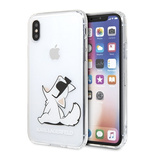 Karl Lagerfeld Choupette Fun iPhone X/Xs Case - Transparent