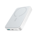 Joyroom JR-W020 Powerbank 20W 10000mAh MagSafe + USB-C - USB-C-Kabel 0,25 m - weiß - OUTLET