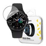 Wozinsky Watch Glass Hybridglas für Samsung Galaxy Watch 4/5 40 mm schwarz