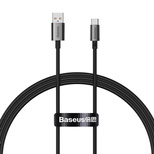 Baseus Superior Series USB-A/USB-C-Kabel 100 W 2 m – schwarz