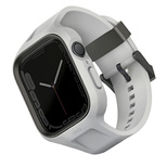 Uniq Monos 2 in 1 Set Strap + Case for Apple Watch 45 / 44 mm - Gray