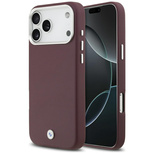 BMW -Logo-Metallhülle mit MagSafe-Funktion für iPhone 17 Pro Max – Rot