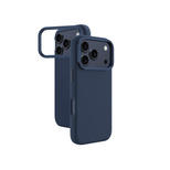 Etui AMAZINGTHING Glamour na iPhone 17 Pro Max z podstawką - niebieskie