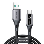 Joyroom S-A60 StarTalk 3A USB-A-auf-USB-C-Kabel, 1,2 m, schwarz