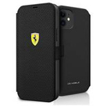 Etui Ferrari On Track Perforated na iPhone 12 mini - czarne