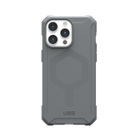 UAG Essential Armor MagSafe-Hülle für iPhone 15 Pro Max – Silber