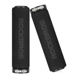 Rockbros BT1001BKBK sponge bicycle handlebar grips - black