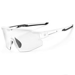 Rockbros 10172 Photochrome UV400 Radbrille – Weiß