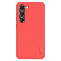 Nillkin Super Frosted Shield Pro etui Samsung Galaxy S23+ pancerny pokrowiec + podstawka na telefon czerwone
