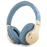 Guess Bluetooth on-ear headphones GUBH604GEMB blue/blue 4G Script