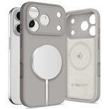 Tech-Protect Silicone MagSafe Case für iPhone 17 Pro - Grau