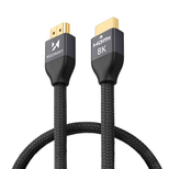 Wozinsky HDMI 2.1 Kabel 8K 60 Hz 48 Gbps / 4K 120 Hz / 2K 144 Hz 1 m Silber (WHDMI-10)