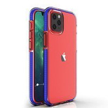 Spring Case Silikon Gel Handyhülle Schutzhülle für iPhone 12 mini dunkelblau