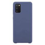 Silicone Case Flexibel Gummi Handyhülle Silikon Schutzhülle für Samsung Galaxy A03s blau