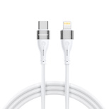 Wozinsky WSTCL1 Lightning / USB-C PD 27W cable 1 m - white