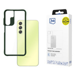 3mk Satin Armor Case+ Grüne Hülle für Samsung Galaxy A25 5G – transparent