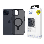 3mk Smoke MagCase with MagSafe for iPhone 15 Plus - semi-transparent