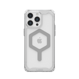 UAG Plyo MagSafe case for iPhone 15 Pro Max - transparent and silver