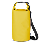 PVC waterproof backpack bag 10l - yellow