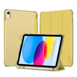 Tech-Protect SC Pen Hybrid Case for iPad 10 / 2022 - Yellow - Transparent