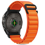 Tech-Protect Nylon Pro Strap für Garmin Fenix ​​​​5/6/6 Pro/7/8 (47 mm) – Orange