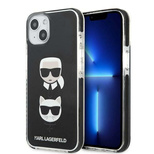 Karl Lagerfeld Karl&amp;Choupette Head Case for iPhone 13 - Black
