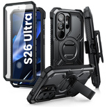 Supcase iBlason ArmorBox Clip Mag MagSafe Hülle für Samsung Galaxy S26 Ultra - Schwarz