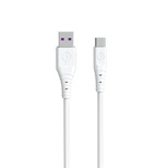 Dudao USB-Kabel - USB Typ C 6A 1m Weiß (TGL3T)