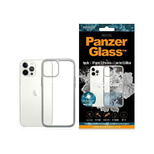 PanzerGlass ClearCase Hülle für iPhone 12 Pro Max – transparent und silber