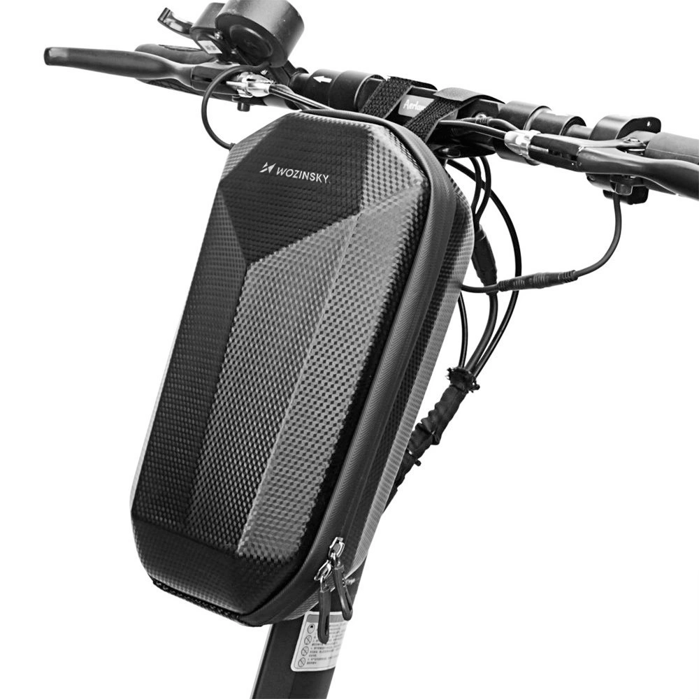 Wozinsky waterproof scooter handlebar bag 4l handlebar bag black WSB2BK Hurtel