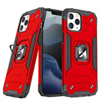 Wozinsky Ring Armor robuste Hybrid-Hülle + Magnethalterung für iPhone 13 Pro rot