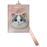 Portfel Nimmy Big Eyed Pet 2.0 Cat etui na karty - różowy