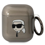 Karl Lagerfeld KLA2HNIKTCK AirPods 1/2 cover black/black Karl`s Head