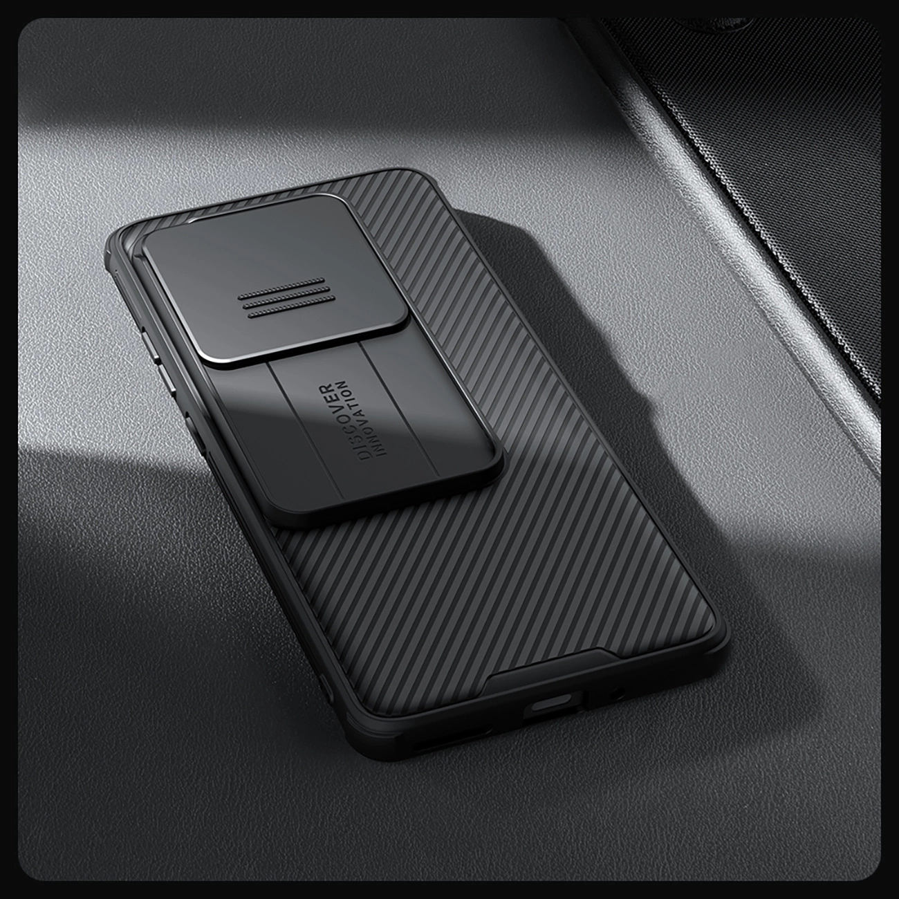 Phone on the desk in the Nillkin CamShield Pro Case