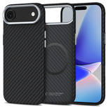 Tech-Protect Ion Carbon MagSafe Case für iPhone 17 Air – Schwarz und Silber