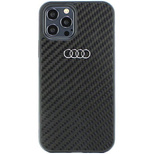 Audi Carbon Fiber iPhone 12/12 Pro 6.1&quot; black/black hardcase AU-TPUPCIP12P-R8/D2-BK