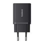 Baseus Cube Pro 30W USB-C/USB-A-Wandladegerät – Schwarz