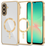 Tech-Protect MagFlex MagSafe Case für Samsung Galaxy A26 5G - Transparent Gold