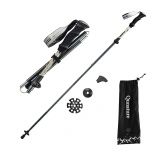 Qunature Nordic Walking Trekking Pole Aluminum 110 - 130 cm 1 pc. - Brown