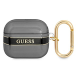 Guess GUA3HHTSK AirPods 3 Cover schwarz/schwarz Strap Collection