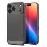 Spigen Rugged Armor Mag MagSafe Case für iPhone 17 Pro - Grau
